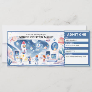 Plantilla de entrada del Centro Espacial - Museo E