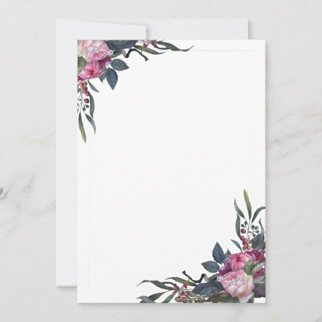 Plantilla de esquinas florales (Anverso)