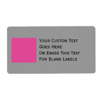 Plantilla de etiqueta de dirección