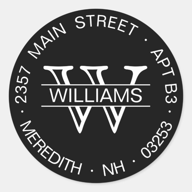 PLANTILLA DE Etiqueta De Dirección De Retorno De R (Anverso)