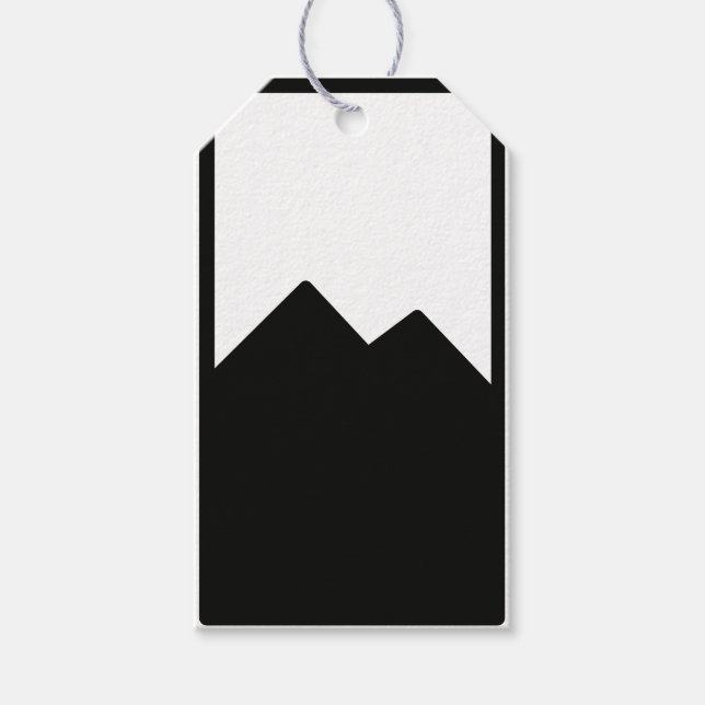 Plantilla de etiqueta de regalo (Anverso)
