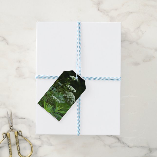 plantilla de etiqueta de regalo (Con cuerda)