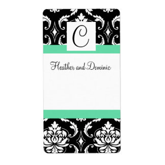 Plantilla de etiqueta de vino de casamiento person