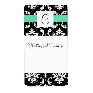 Plantilla de etiqueta de vino de casamiento person