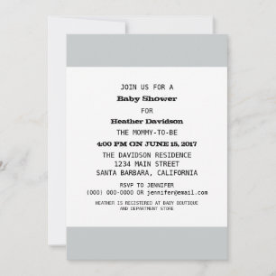 Plantilla de Fiesta de Baby Shower