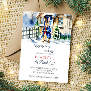 Plantilla de fiesta de cumpleaños temática de invi