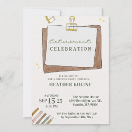 Plantilla de Fiesta de Jubilación de Profesores Ún