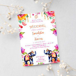 plantilla de flores de cereal para elefantes bodas