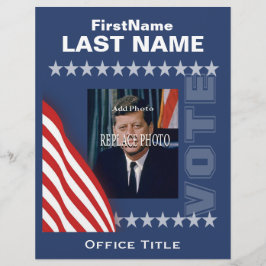 Plantilla de folleto de campaña