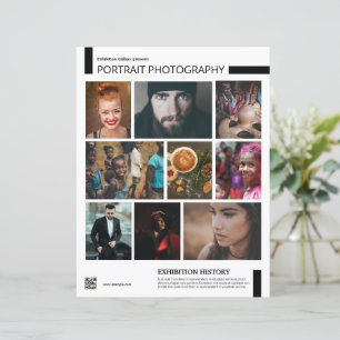 Plantilla de Folleto de Exposición de Fotografía