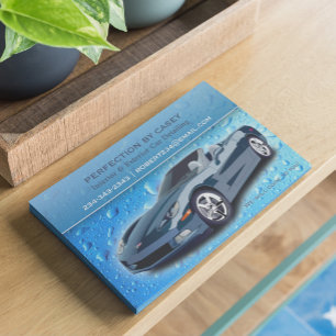 Plantilla de folleto de gotas de agua de detallado