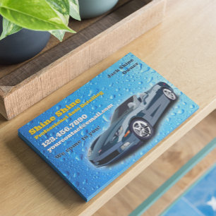 Plantilla de folleto de gotas de agua para detalla