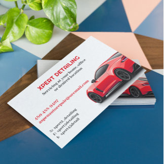 Plantilla de folleto de lavado de autos de detaili