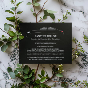 Plantilla de folleto de lavado de autos de detaili