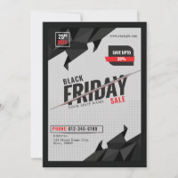 Plantilla de folleto de oferta del Viernes Negro