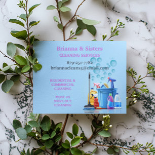 Plantilla de Folleto de Servicios de Limpieza Prof