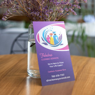 Plantilla de Folleto de Servicios de Limpieza Prof