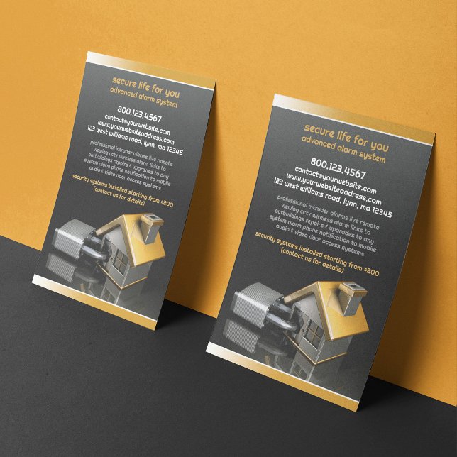 Plantilla de Folleto de Sistema de Alarma de Segur (Subido por el creador)