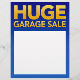 Plantilla de Folleto "Venta de Garage Enorme"