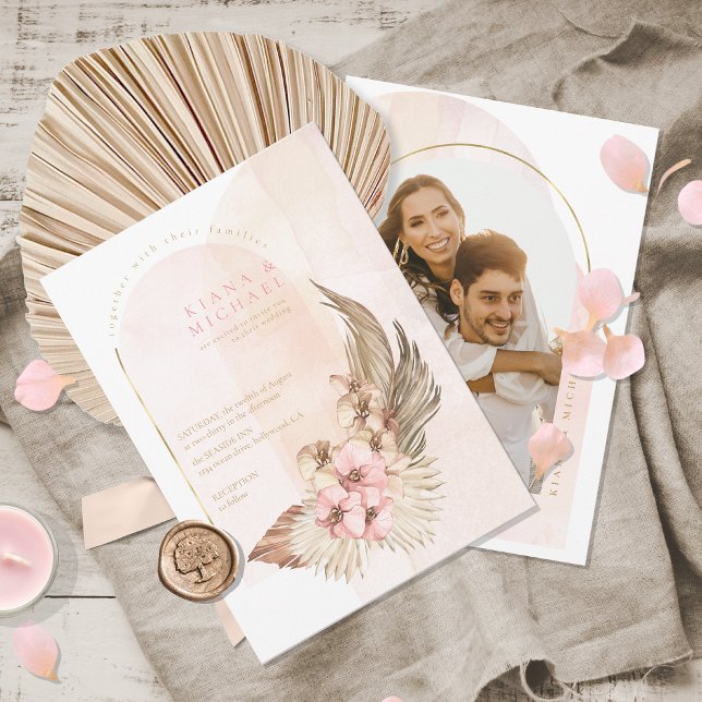 Plantilla de foto de boda Boho Oasis ID959 (Subido por el creador)