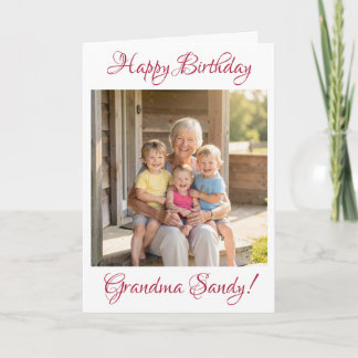 Plantilla de foto de cumpleaños personalizada para