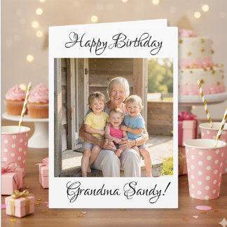 Plantilla de Foto de Cumpleaños Personalizada para