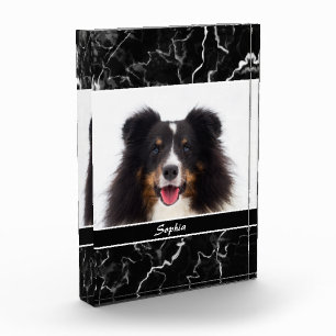 Plantilla de foto de mascota personalizable con as