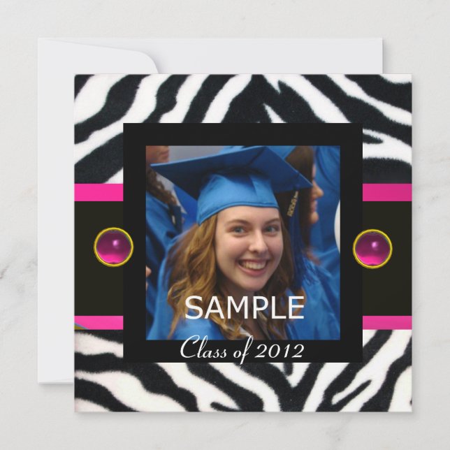 PLANTILLA DE FOTO DE MONOGRAMA DE PIEL DE CEBRA NE (Anverso)