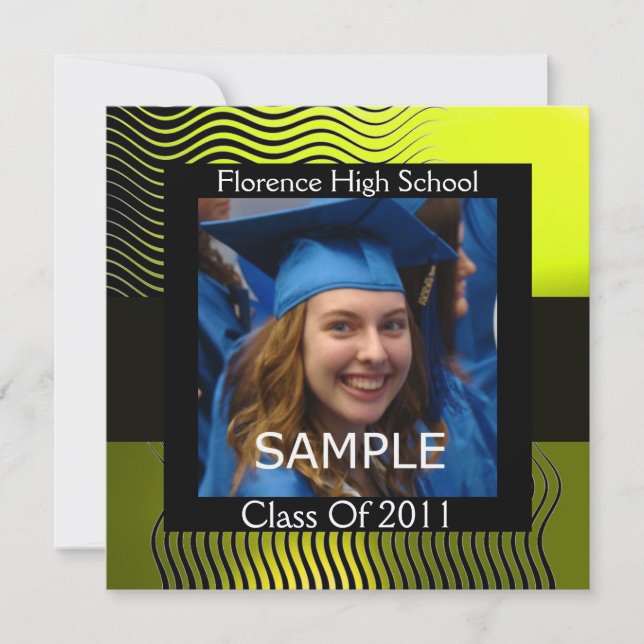 PLANTILLA DE FOTO DE OLAS ELEGANTES MONOGRAMA,Amar (Anverso)