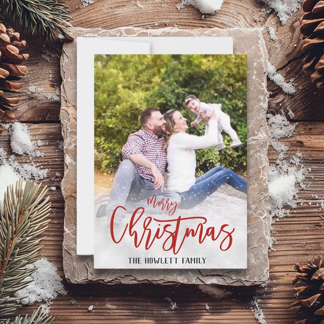 Plantilla de foto de vacaciones de Navidad con nie (Subido por el creador)