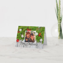 Plantilla de Foto Estacional Personalizada Feliz N