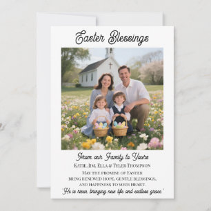 Plantilla de foto personalizada de bendiciones de