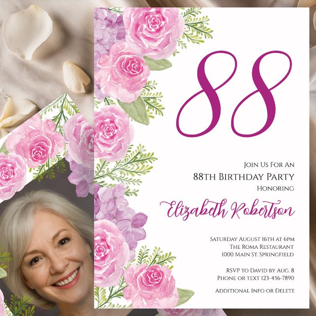 Plantilla de foto personalizada de rosas rosadas p (Subido por el creador)