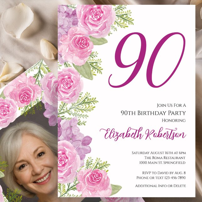 Plantilla de foto personalizada de rosas rosadas p (Subido por el creador)