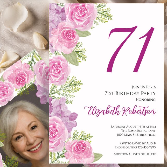 Plantilla de foto personalizada de rosas rosadas p (Subido por el creador)