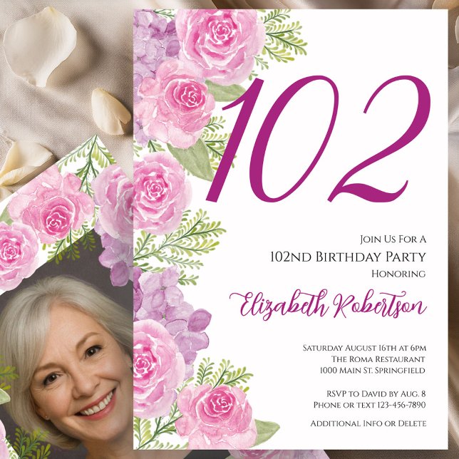 Plantilla de foto personalizada de rosas rosadas p (Subido por el creador)