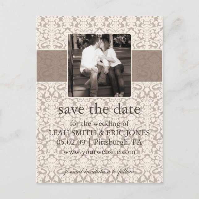 PLANTILLA de Foto Save the Date (Anverso)