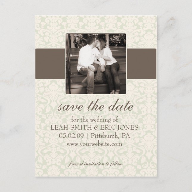 PLANTILLA de Foto Save the Date (Anverso)