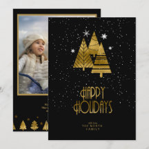 Plantilla de fotografía de árboles de Navidad V2 G