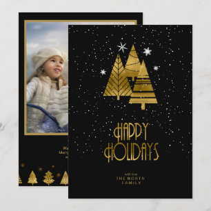 Plantilla de fotografía de árboles de Navidad V2 G