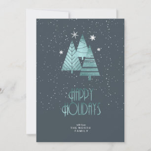 Plantilla de fotografía de árboles de Navidad V2 I