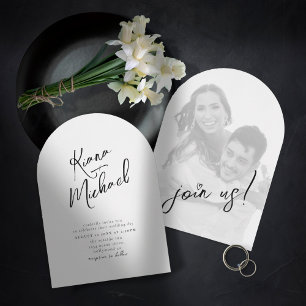 Plantilla de fotografía de caligrafía de amor B&W 