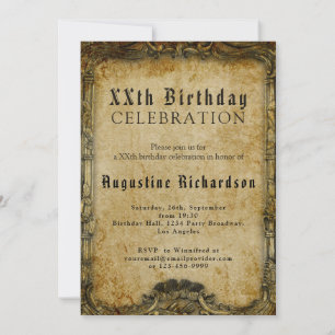 Plantilla de fotografía de cumpleaños personalizad