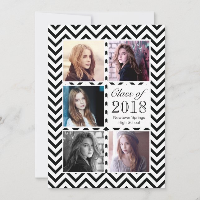 Plantilla de fotografía de la fiesta de graduación (Anverso)