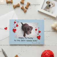 Plantilla de fotografía de mascota Tarjeta de Pers