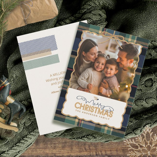 Plantilla de fotografía de Navidades de borde de T (Subido por el creador)