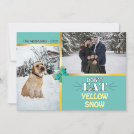 Plantilla de fotografía de navidades: no se coma n