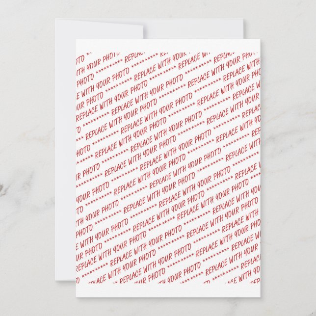 Plantilla de fotografía de tamaño específico 8x10 (Anverso)