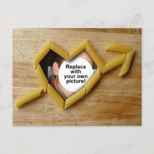 Plantilla de fotografía de tarjeta postal Penne Lo