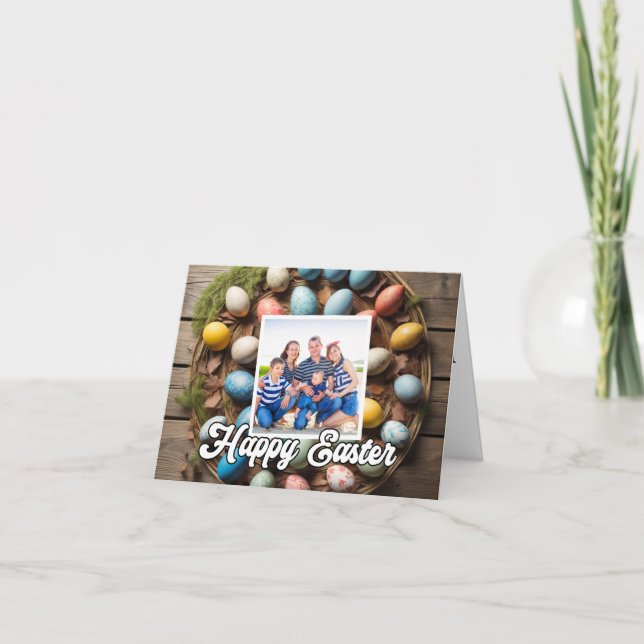 Plantilla de fotografía del Collage de Huevos de P (Anverso)